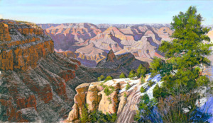 Grand Canyon 2 by Western pastel landscape artist Don Rantz