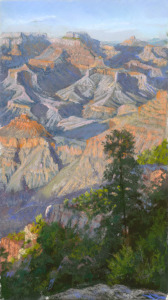 Grand Canyon 4 by Western pastel landscape artist Don Rantz
